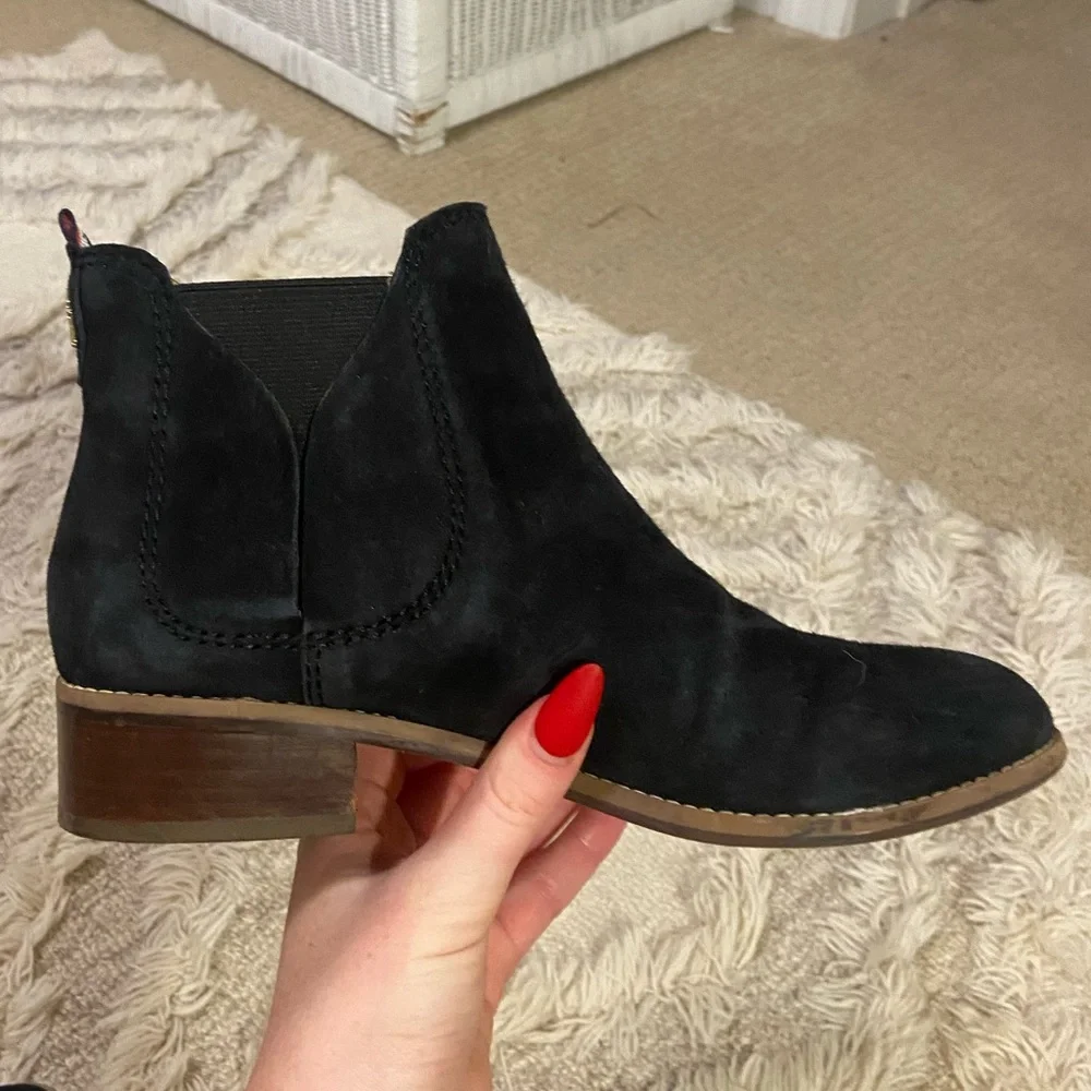 Suede Tommy Hilfiger Booties - Picture 3 of 8